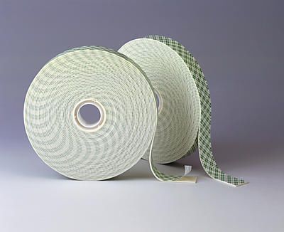 3M 4026 Double Coated Urethane Foam Tape Natural, 1/2 in x 36 yd 1/16 in, 18 per case Bulk